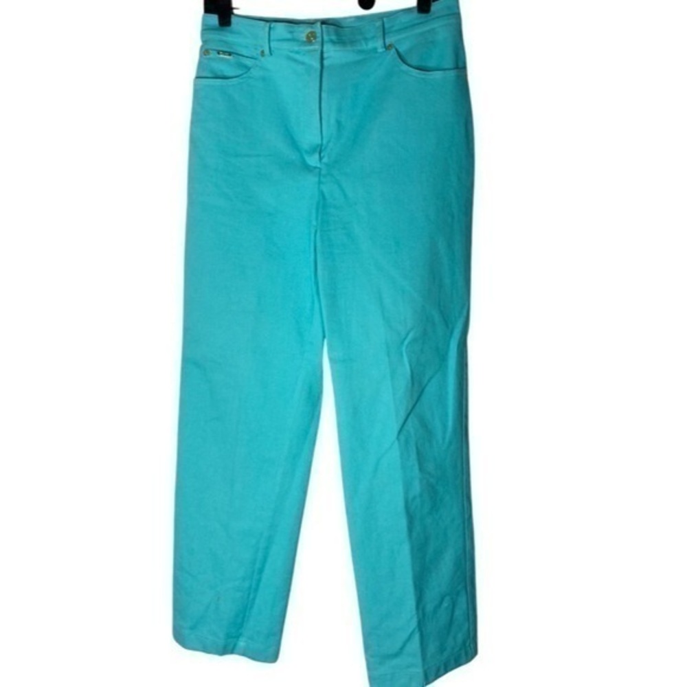 St John By Marie Gray Teal Pants